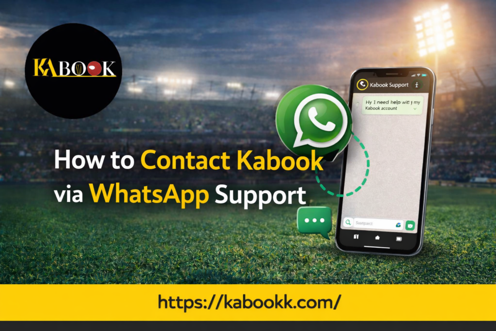 How to Contact Kabook via WhatsApp Support