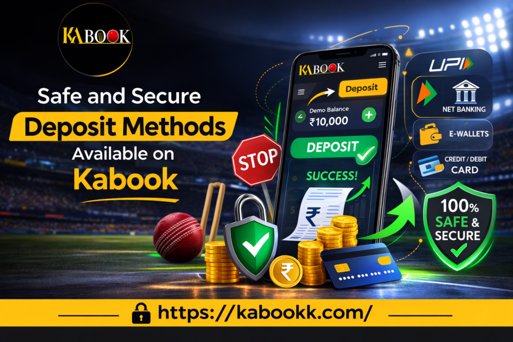 Safe and Secure Deposit Methods Available on Kabook