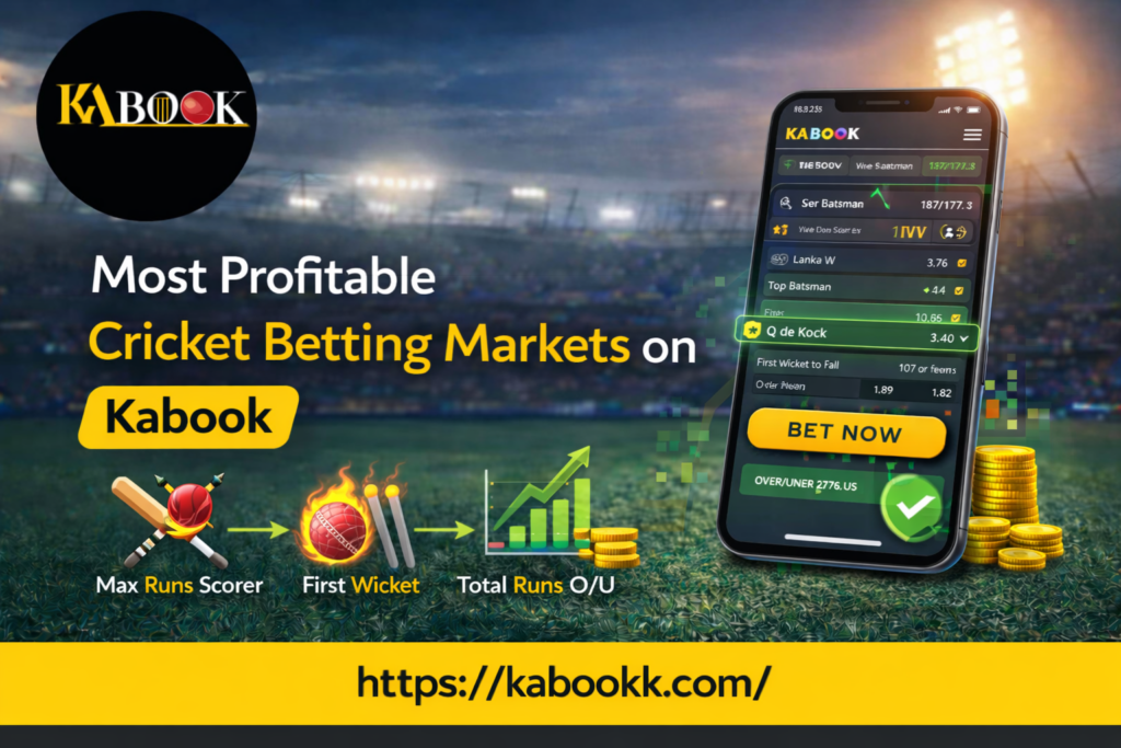 Most Profitable Cricket Betting Markets on Kabook